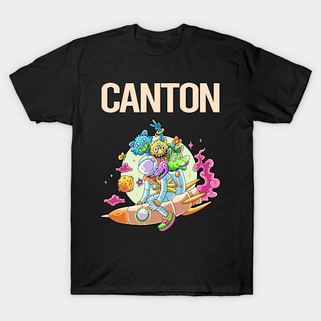 Happy Monsters Canton T-Shirt by rosenbaumquinton52